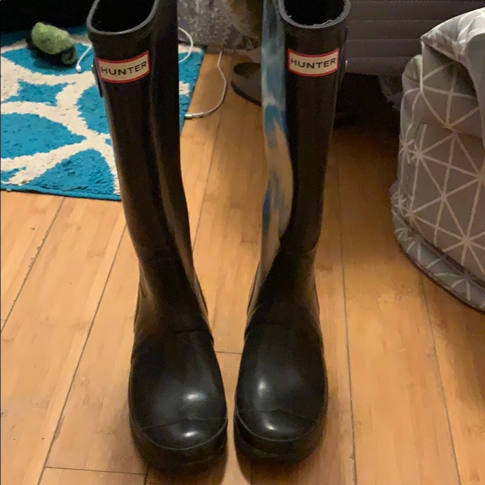 Hunter Original Rain Boots & Rubber Buffer cleaner